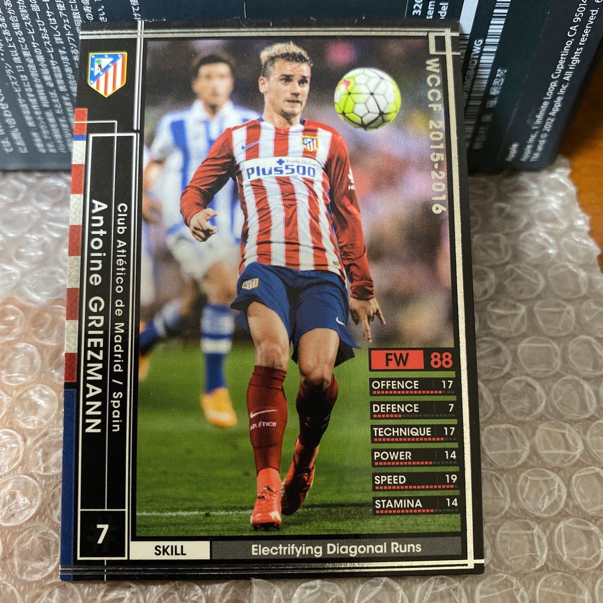 ◆WCCF 2015-2016 アントワーヌ・グリーズマン Antoine GRIEZMANN Atletico Madrid France◆拍卖