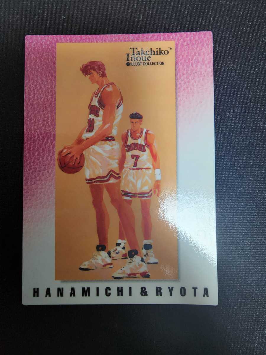 【スラムダンク】Takehiko Inoue イラストコレクション バンダイ カードダス マスターズ No.93 桜木花道 宮城リョータ 初版 同封可能拍卖