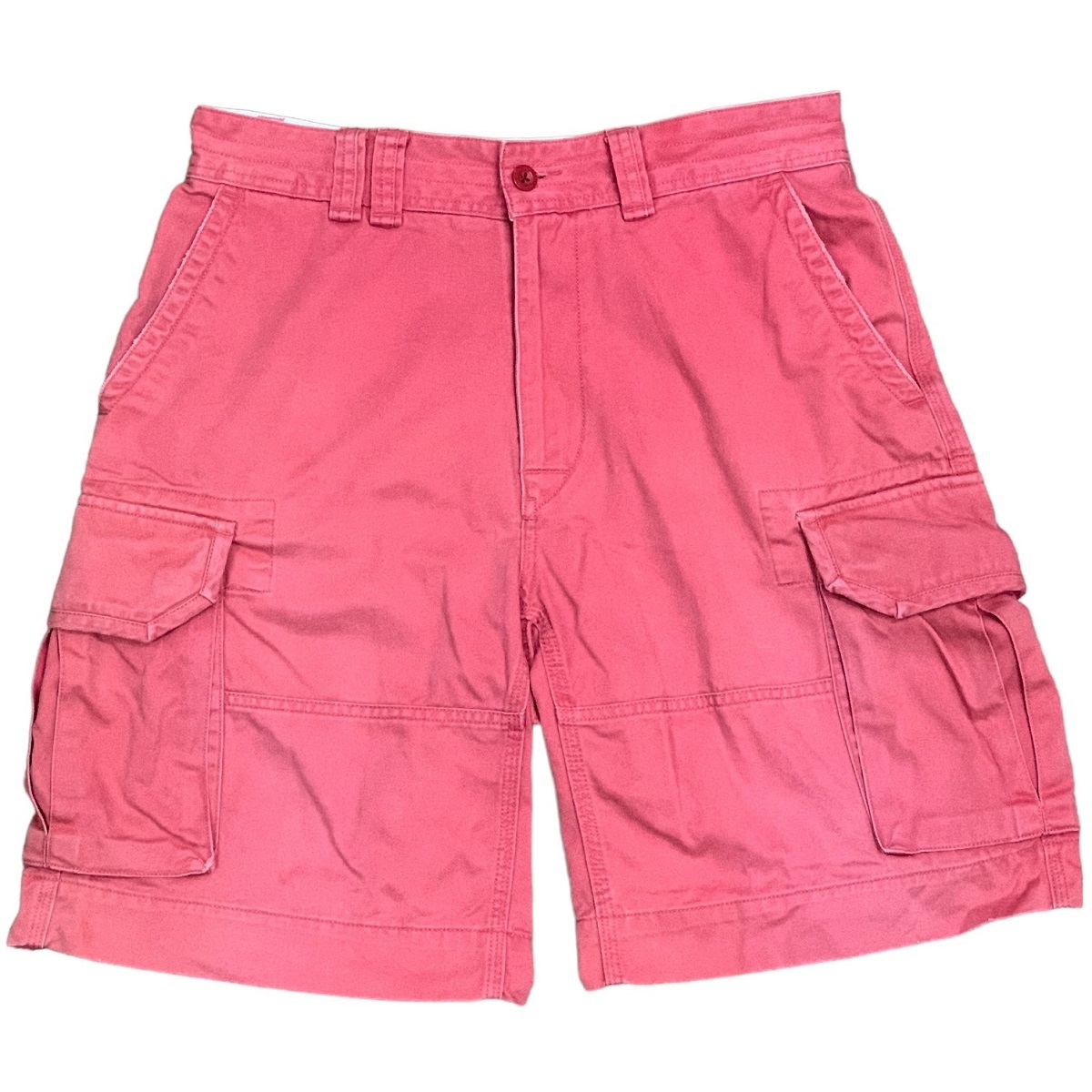 良品、レア! POLO RALPH LAUREN ポロ ラルフローレン カーゴショーツ ピンク W32 ハーフパンツ 短パン RRL USA オールド アメリカ拍卖