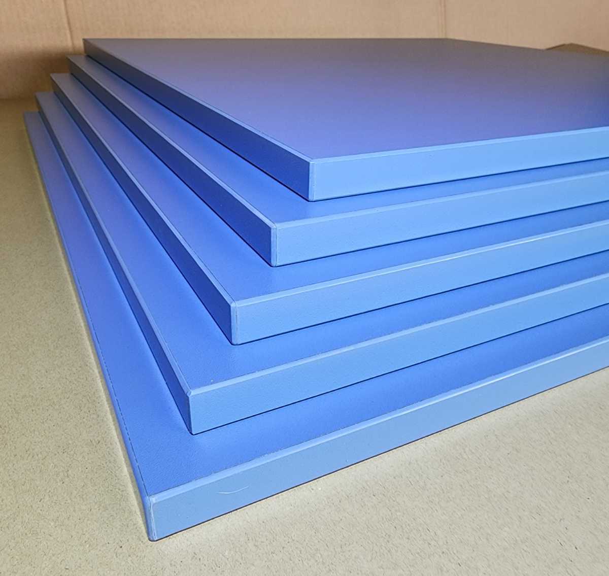 TH1060キッチン等ユニット フロント 扉材 ライトブルー(5枚)①拍卖