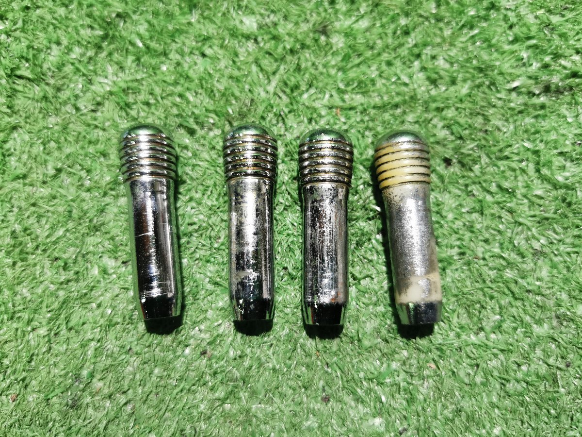 ☆☆L900S L910S ムーヴ ムーヴカスタム メッキ ロックピン ×4本 ダイハツ 流用に L700S L710S L700V L710V ミラ テリオスキッド拍卖