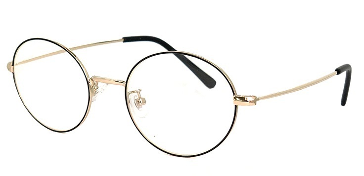 新品 ダテ眼鏡 UVカット クリアサングラス py6447-1 ページボーイ 伊達メガネ レディース メンズ 細フレーム オーバル メタル拍卖