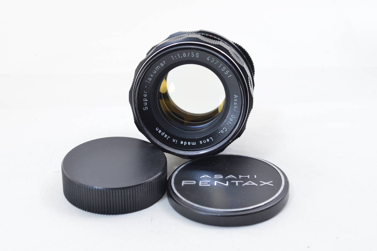 【ecoま】ペンタックス Super-Takumar 55mm F1.8 no.4371551 M42マウント マニュアルレンズ拍卖