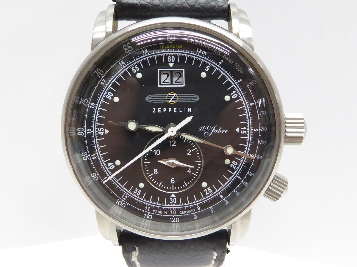 ツェッペリン ZEPPELIN 7640.1987 ベルト社外品 クォーツ 腕時計 △WA5477拍卖