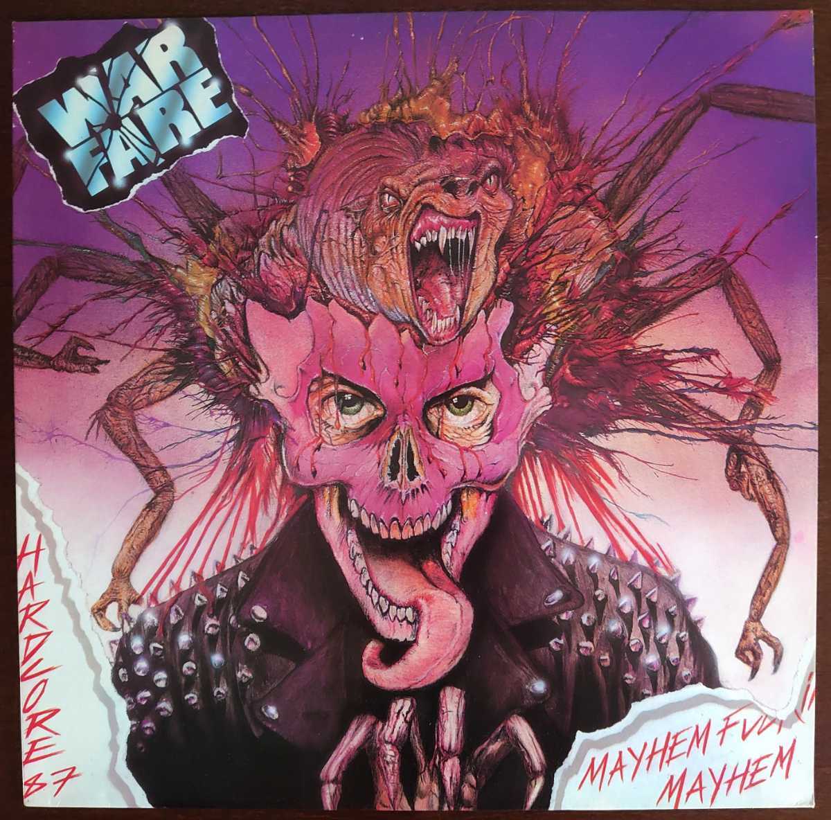 英盤/UK盤/NEAT 1040 1986年/MAYHEM Fuckin' MAYHEM (Hardcore 87) (LP)/WARFARE拍卖