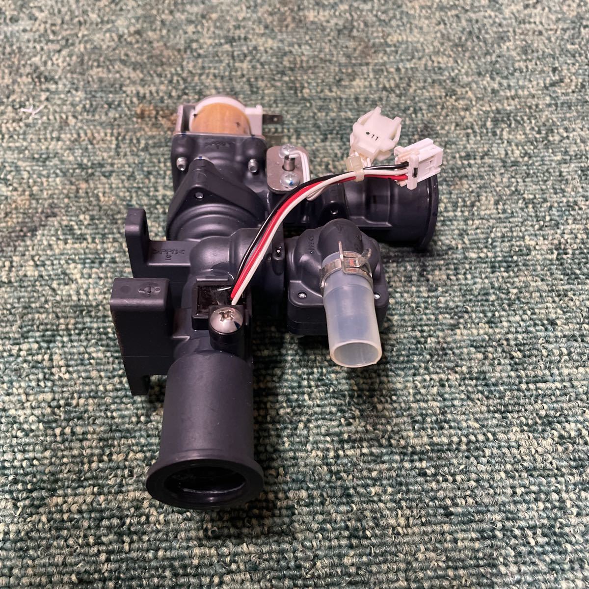 ジャンク パナソニック ヒートポンプ給湯機 HE-K46DQ ふろ注湯弁 T708-574R 動作不明 エコキュート部品 電磁弁拍卖