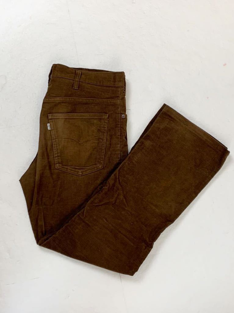 70s 80s USA製 リーバイス 517 コーデュロイ パンツ ビンテージ 刻印536 タロンブーツカット アメリカ 米国/646 フレア ベルボトム デニム拍卖