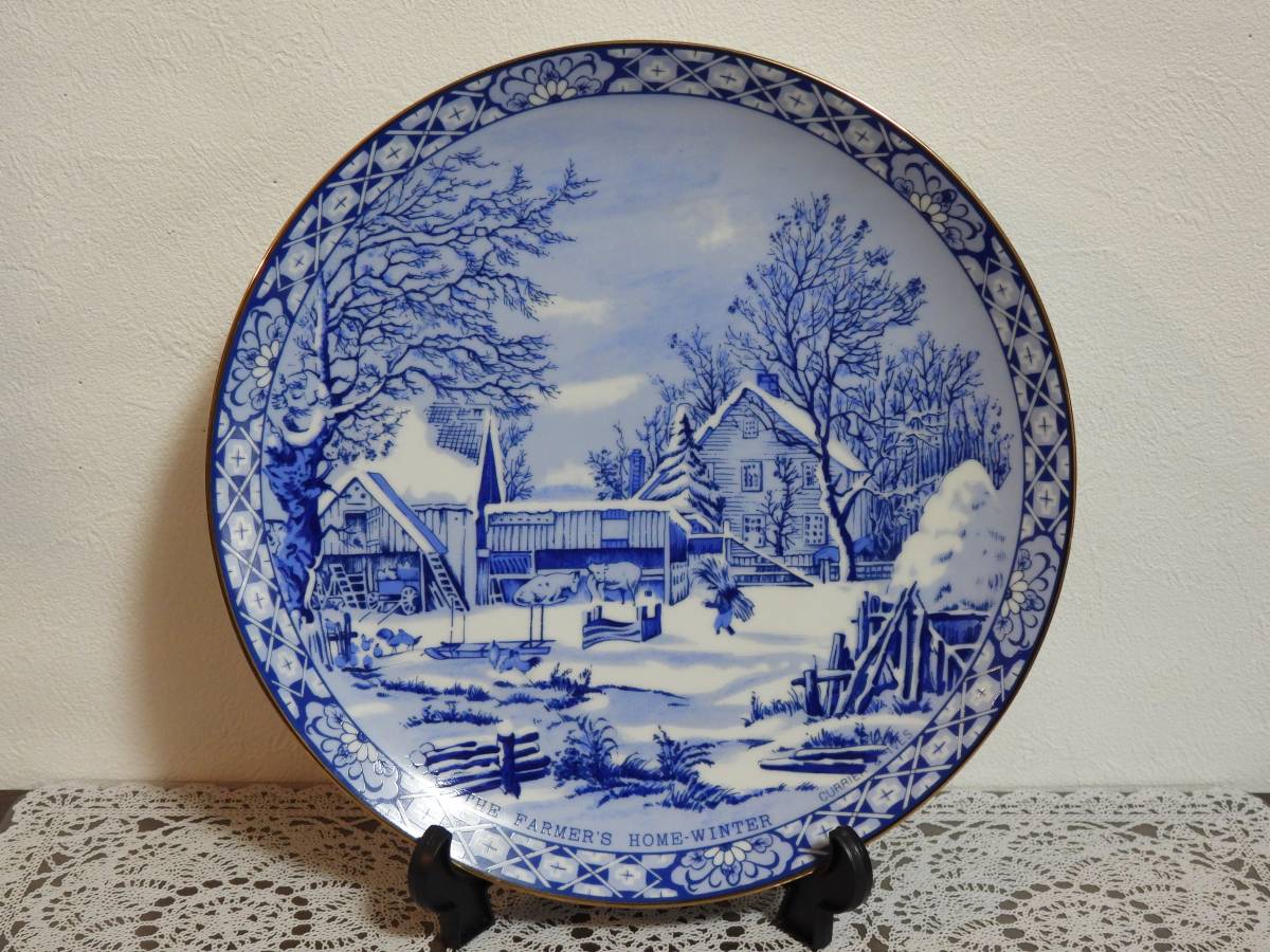 四季 冬景色 飾り皿,又パーテイ用として、 お使いください。拍卖