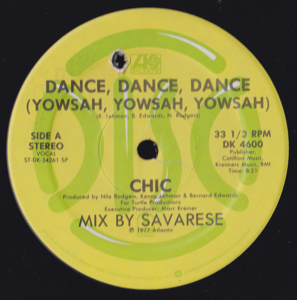 ダンクラ12inch★CHIC / Dance, dance, dance★Atlantic★拍卖