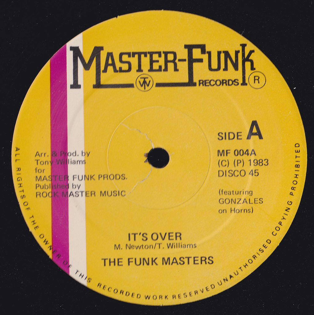 ダンクラ12inch★FUNK MASTERS / It’s over★Master funk★拍卖