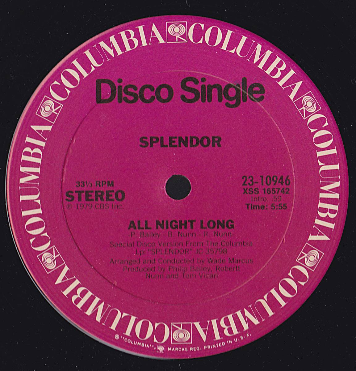 ダンクラ12inch★SPLENDOR / All night long / Sunny side up★Columbia★拍卖