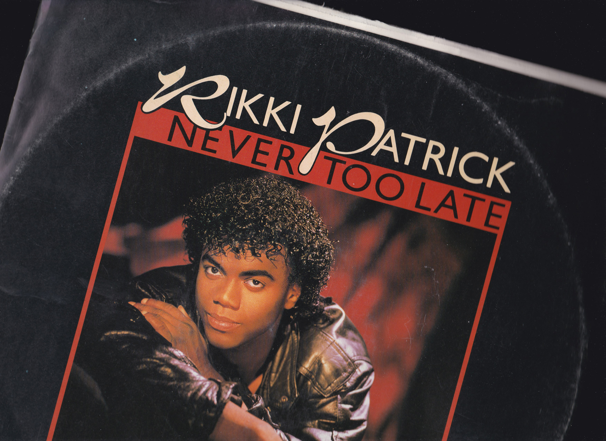 ダンクラ12inch★RIKKI PATRICK / Never too late / So much in love★picture sleeve・U.K.盤・CBS★拍卖