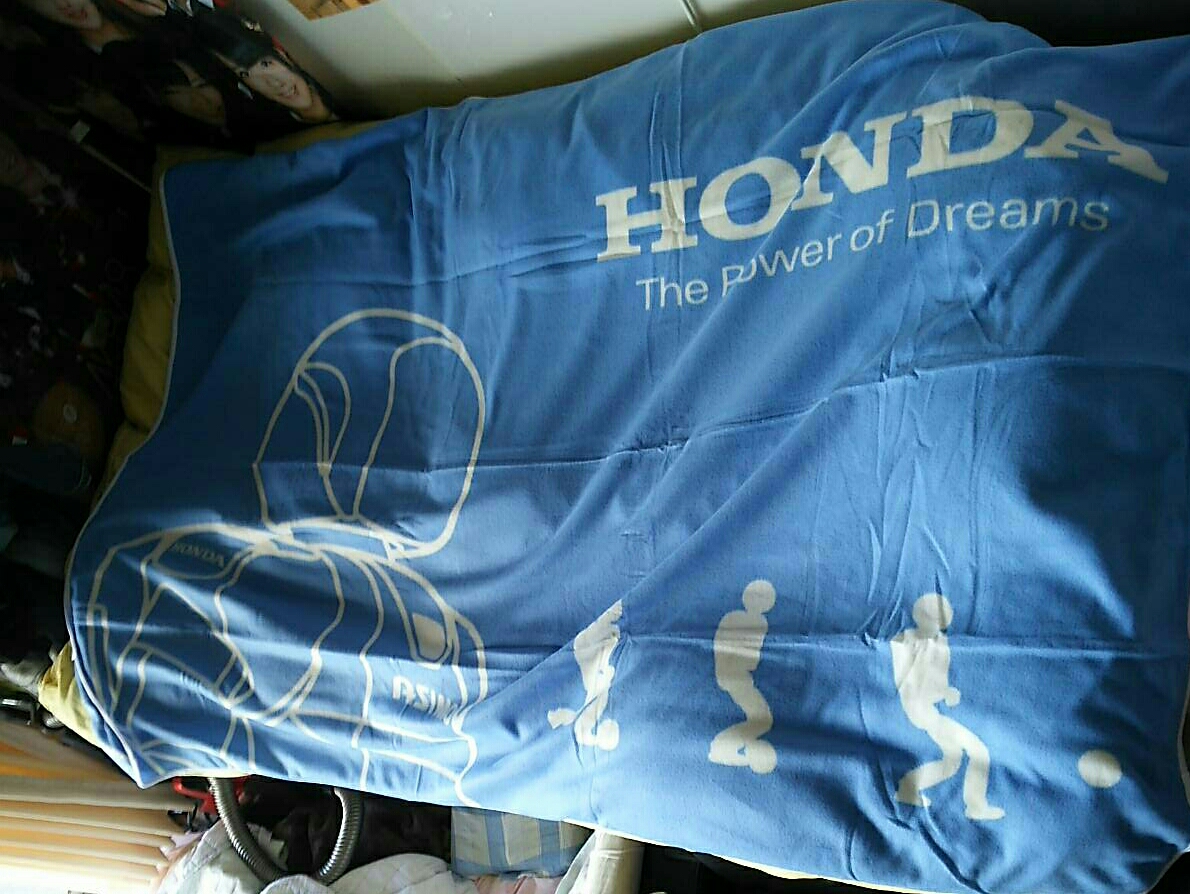 非売品☆ホンダ☆アシモちゃん☆超ビッグ☆フリース☆ブランケット☆約180×120cm☆残1拍卖