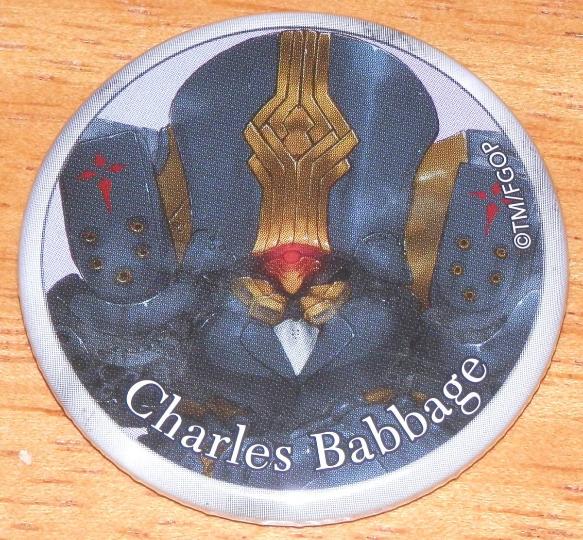 ■FGO 冬祭り 2017-2018 冬のファラオ大感謝祭 神戸 霊基召喚 缶バッジvol.5 チャールズ・バベッジ Fate/Grand Order C93拍卖