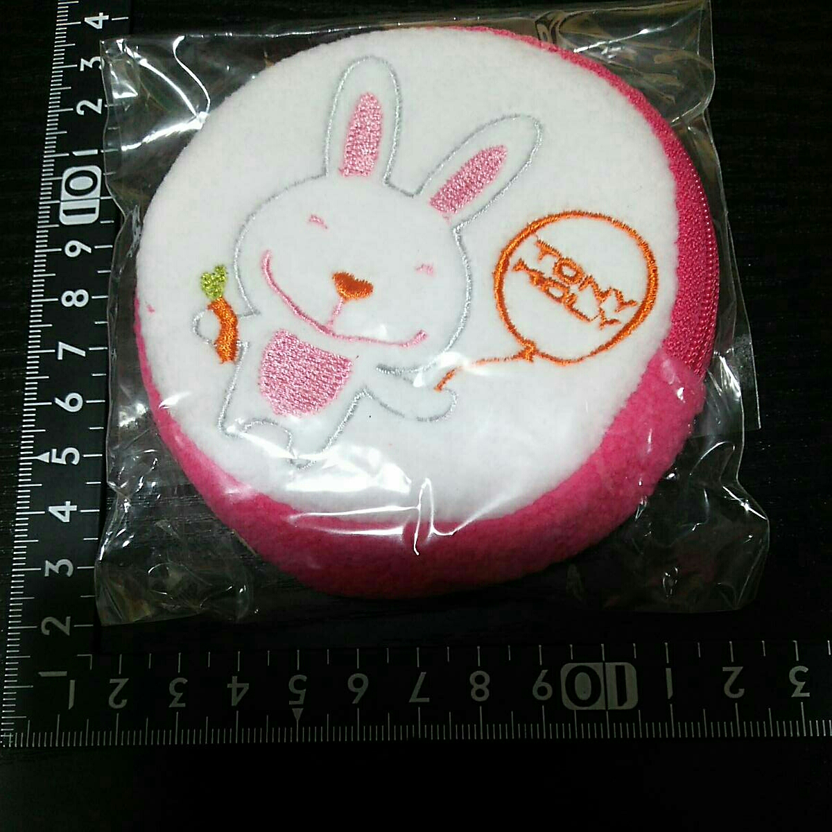 超素敵☆うさぴょんかしら?☆ミニ☆丸型☆ポーチ☆残1拍卖