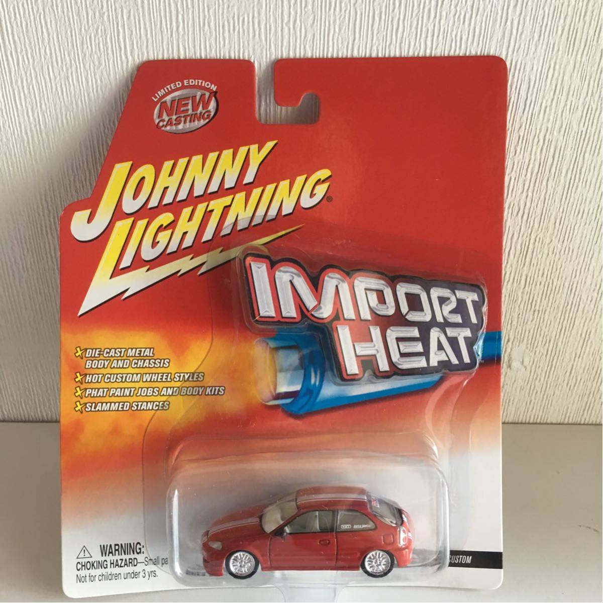 ジョニーライトニング インポートヒート Honda Civic Hath ホンダ シビックハッチ1/64拍卖