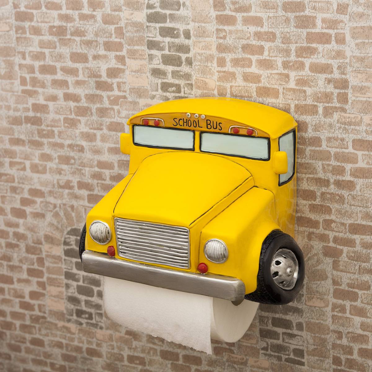 送料930円 オールディーズ ペーパーホルダー SCHOOL BUS スクールバス アメリカン拍卖