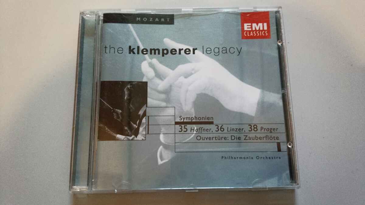 クレンペラー モーツァルト交響曲 第35番,第36番,第38番 ハフナー、リンツ、プラハ フィルハーモニア管弦楽団 送料無料拍卖