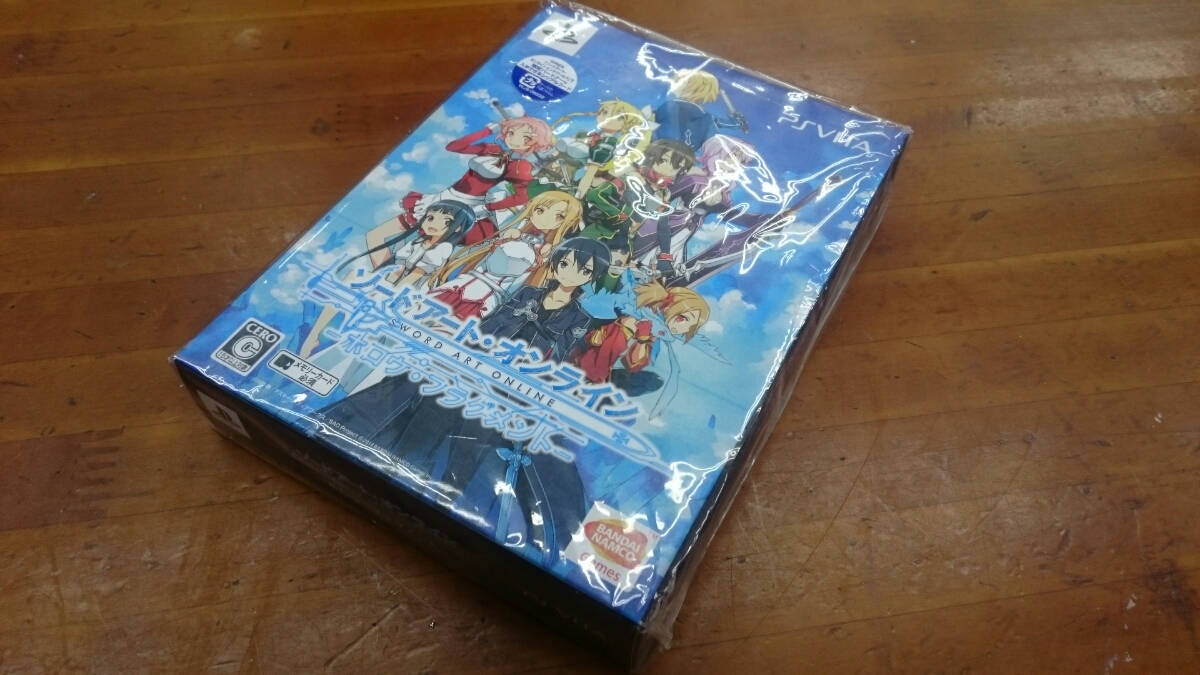 vita ソードアートオンライン ホロウフラグメント 初回限定生産版拍卖