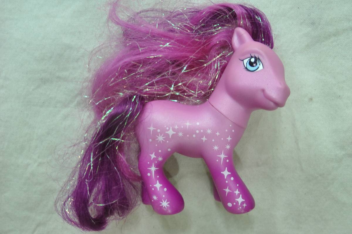 G3 マイリトルポニー My little pony 紫に星と月 ヘアーラメ拍卖