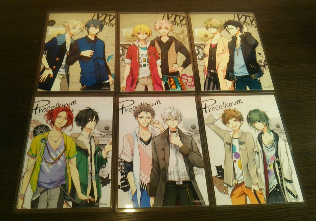 ♪『ツキウタ。』♪ブロマイド♪6種類セット♪ラミネート加工済(説明欄必読)♪拍卖