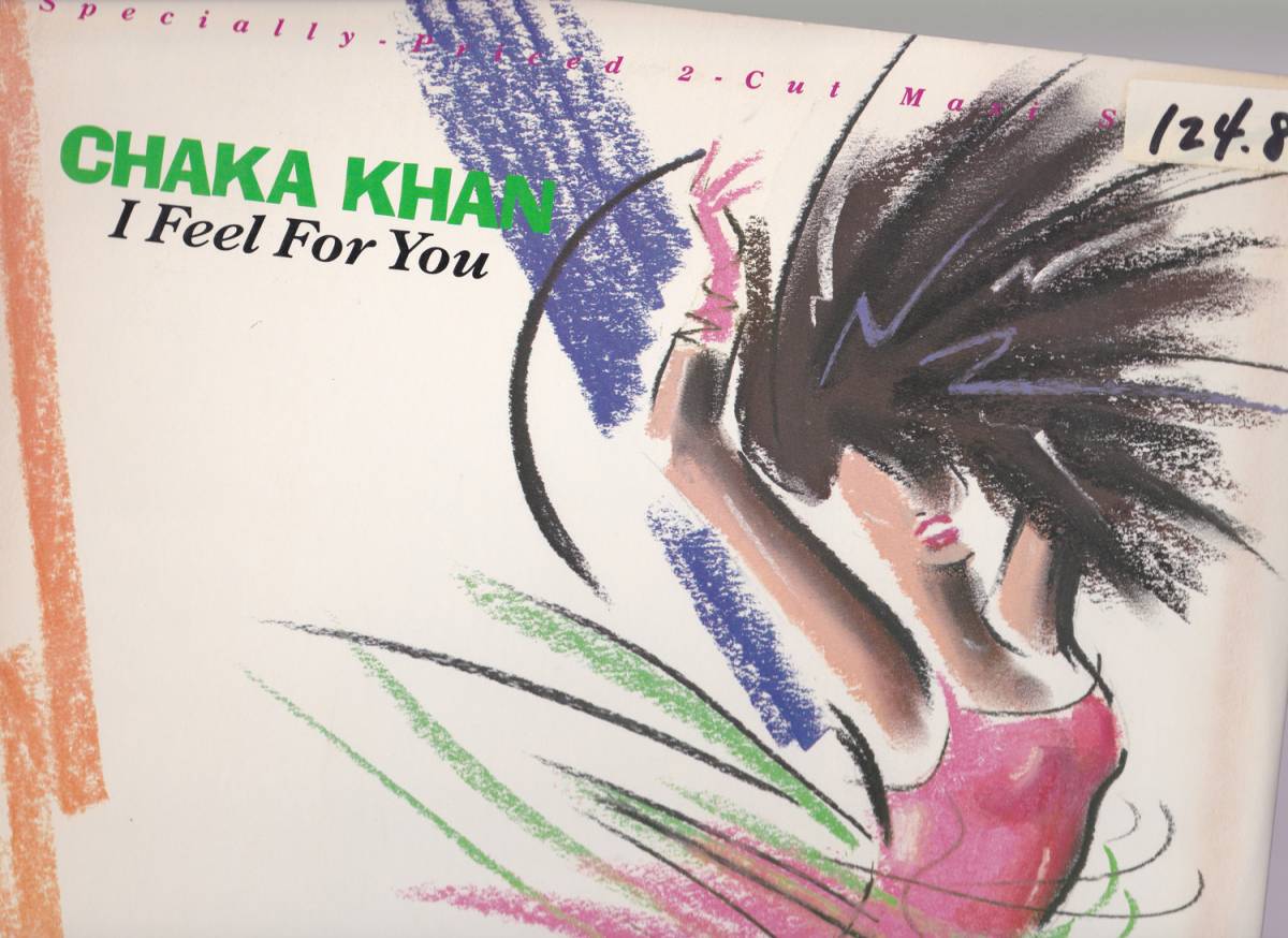 ダンクラ12inch★CHAKA KHAN / I feel for you★picture sleeve・Warner★拍卖