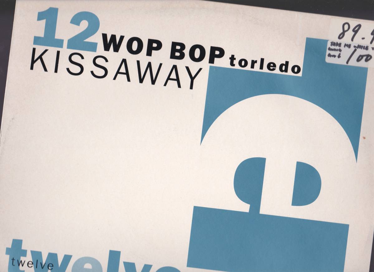 ダンクラ12inch★WOP BOP TORLEDO / Kissaway★picture sleeve・Ten records★拍卖
