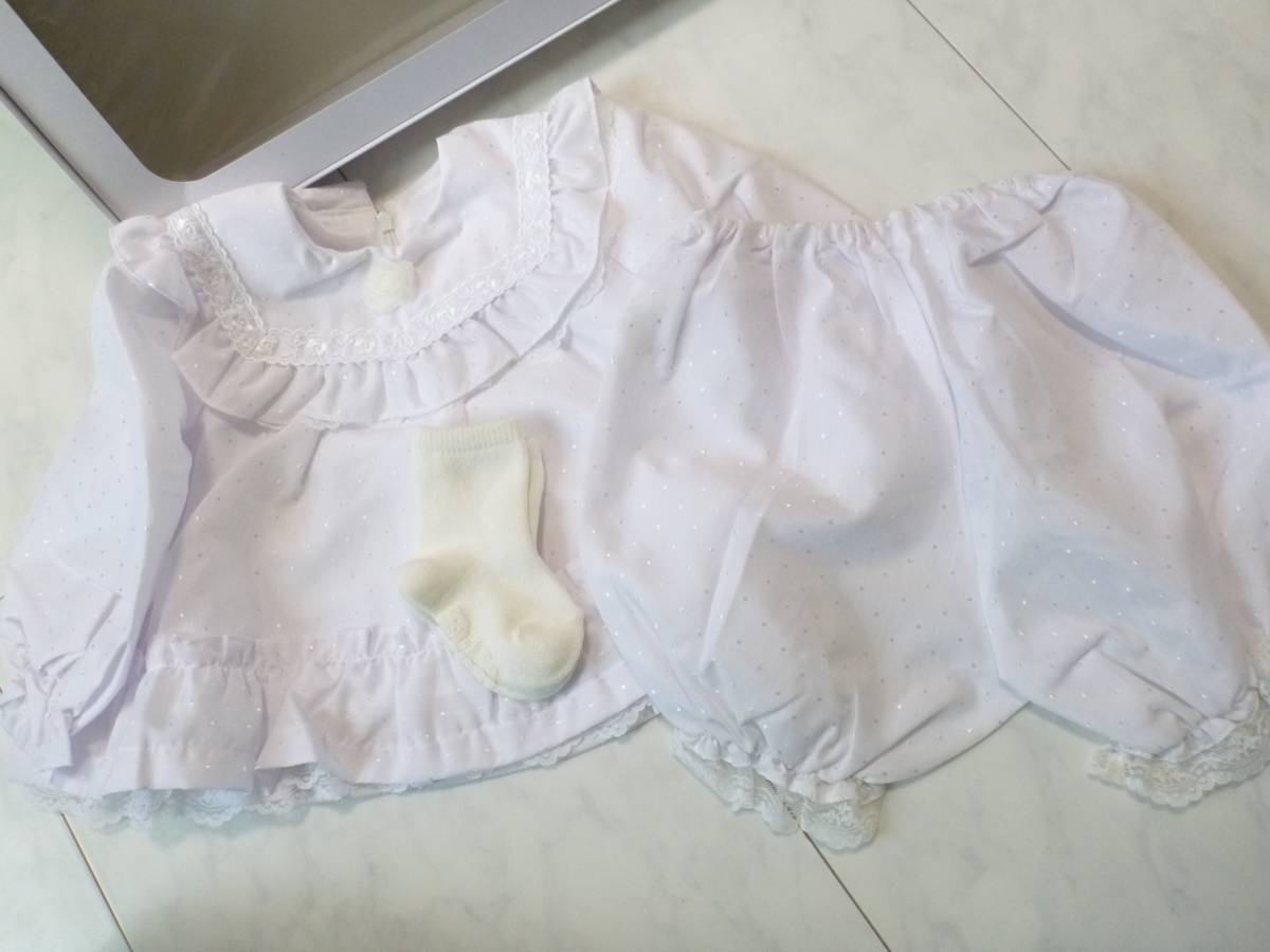 新品 JISHIN フォーマル 白 ホワイト 上下セットアップ と 靴下拍卖