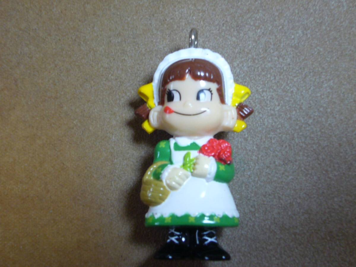ペコちゃん キーホルダー 人形のみ カントリーペコバージョン拍卖
