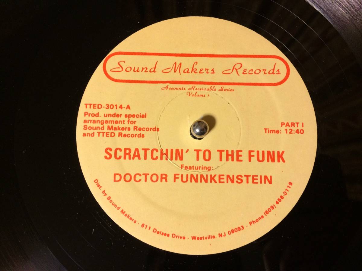 DOCTOR FUNNKENSTEIN ♪SCRATCHIN' TO THE FUNK US オリジナル拍卖