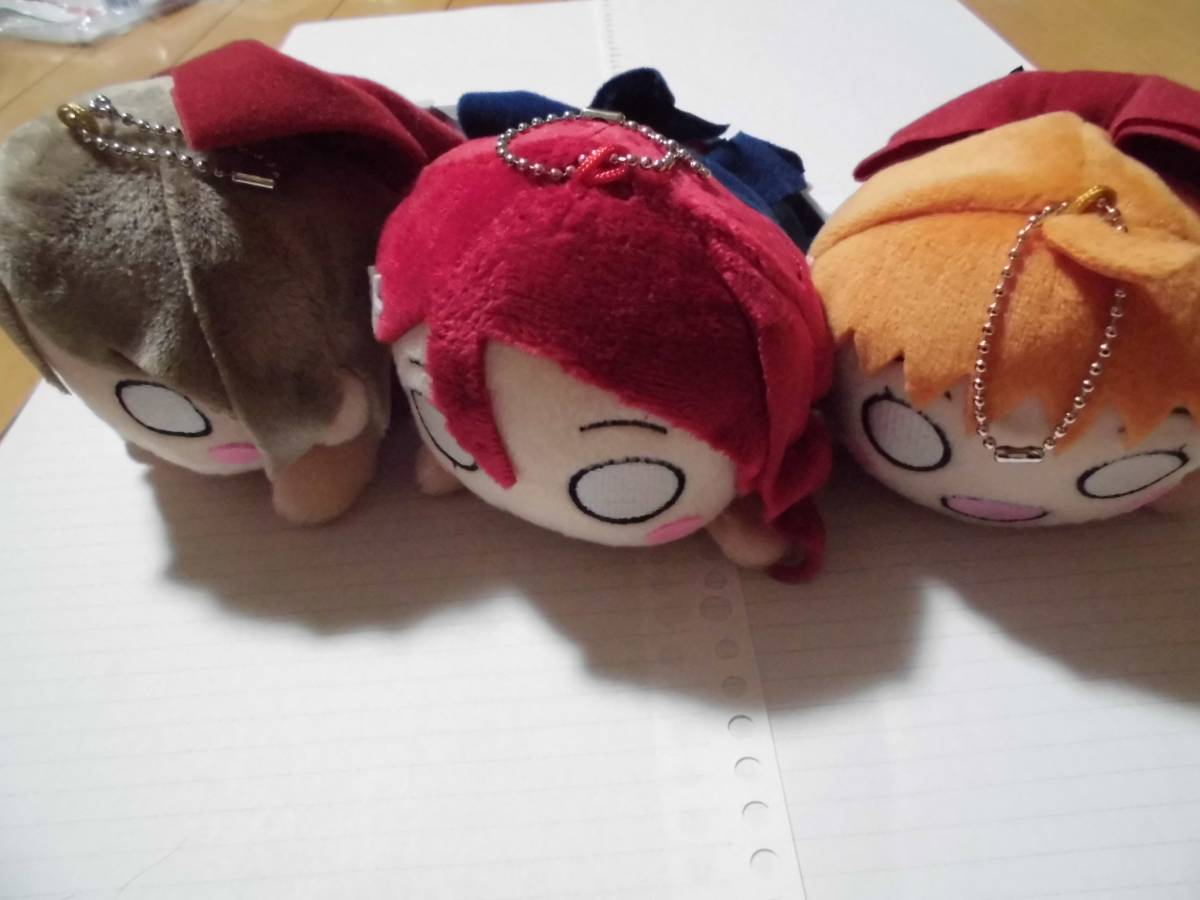 ★☆ラブライブ!サンシャイン!! 寝そべりぬいぐるみ 夢で夜空を照らしたい 2年生 3種セット☆★拍卖