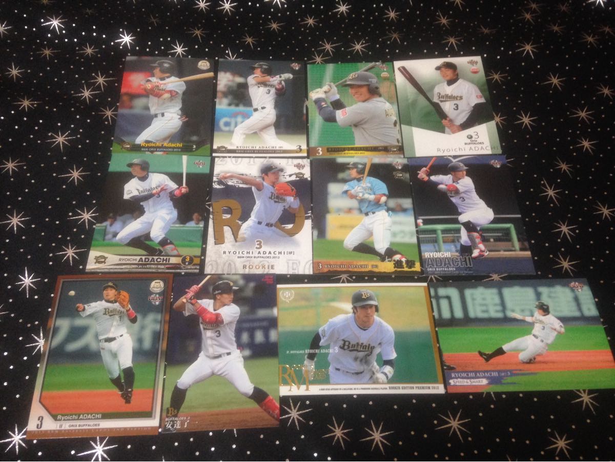 オリックス 安達了一 12枚セット拍卖