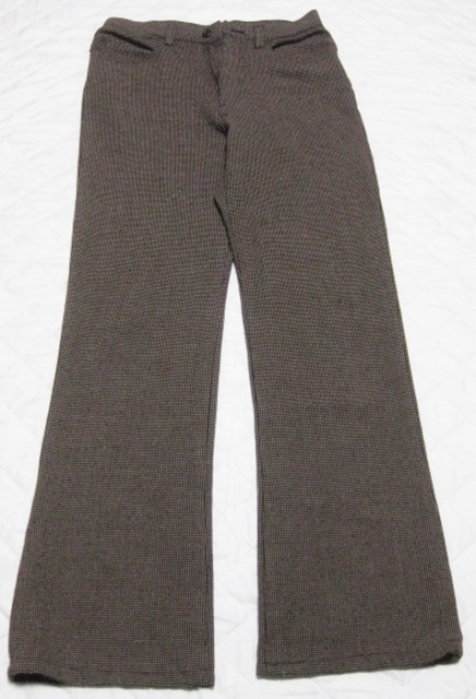 ウエスト66㎝ ET-BOITE 長ズボン ストレッチ えんじ(こげ茶系?) 秋冬拍卖