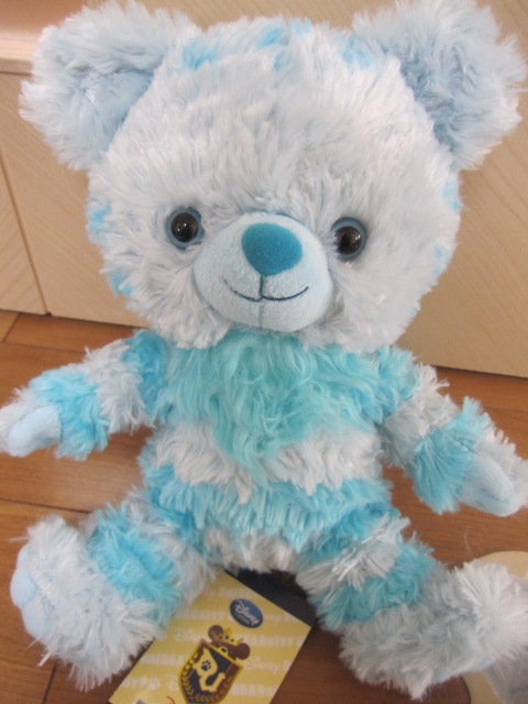 限定☆ 新品・タグ付き■ユニベア 5周年 映画Ver.青 スフレ ぬいぐるみ■アリスインワンダーランド■ディズニーストア■テディベア拍卖