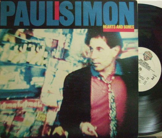 3枚で送料無料【米Warner Bros】Paul Simon/Hearts And Bones拍卖