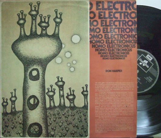 3枚で送料無料【英EMI Columiba】Don Harper/Homo Electronicus (Alan Branscombe)拍卖