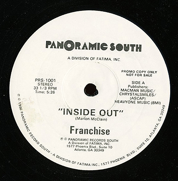 ダンクラ12inch★FRANCHISE / Inside out★Panoramic South★拍卖
