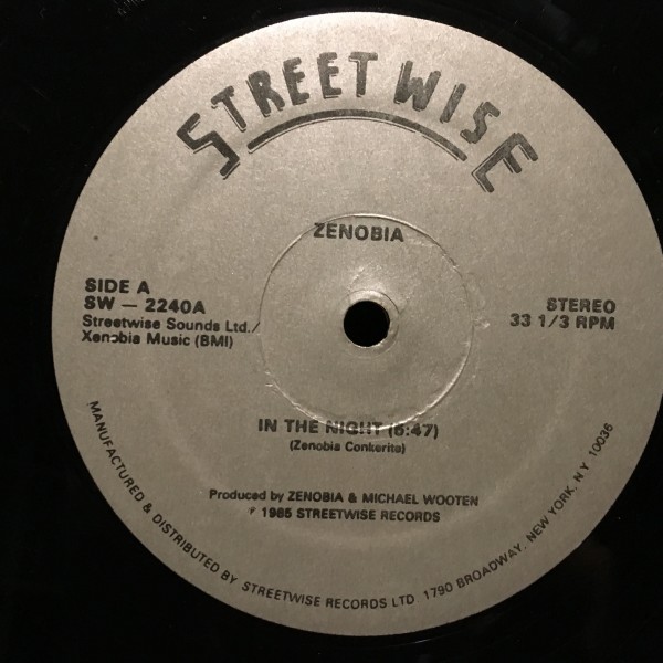 Zenobia / In The Night ①拍卖