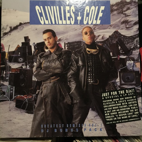 Clivills & Cole / Greatest Remixes Vol. 1 (DJ Bonus Pack) 1枚欠け 特価拍卖