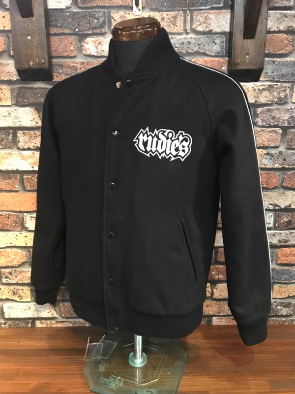 D266 メンズ ジャケット RUDIES メルトン スタジャン ルーディーズ 人気 おしゃれ 最上もが RUDE ルード ウール アウター 刺繍 / S拍卖