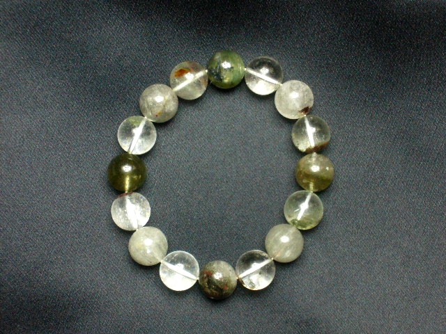 13㎜ ガーデン ファントム クォーツ 庭園水晶 ブレスレット GFC1301拍卖