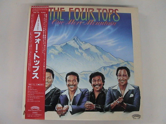 LP/Four Tops/One More Mountain /ポリスター/25S-134/Japan/1982拍卖