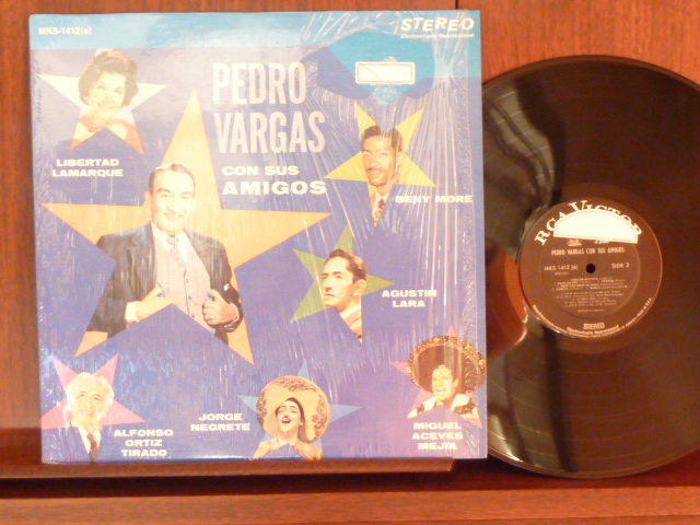 PEDRO VARGAS CON SUS AMIGOS/不朽のラテン・デュエット-1412 (LP)拍卖