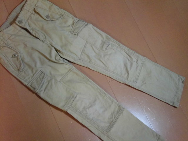 ★★★GAP★ベージュカーゴパンツ★slim fit★150★★★拍卖