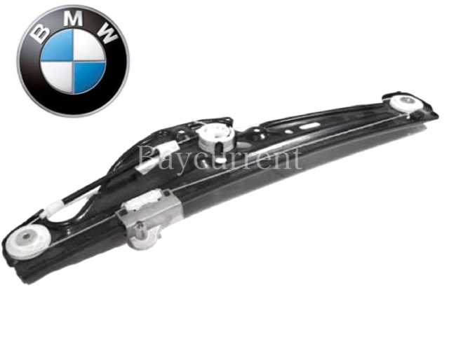 正規純正品 BMW パワー ウィンドウ レギュレーター 右後 5シリーズ E60 E61 51357184746 525Li 525d 525i 525xi 525xd 528i 528xi拍卖