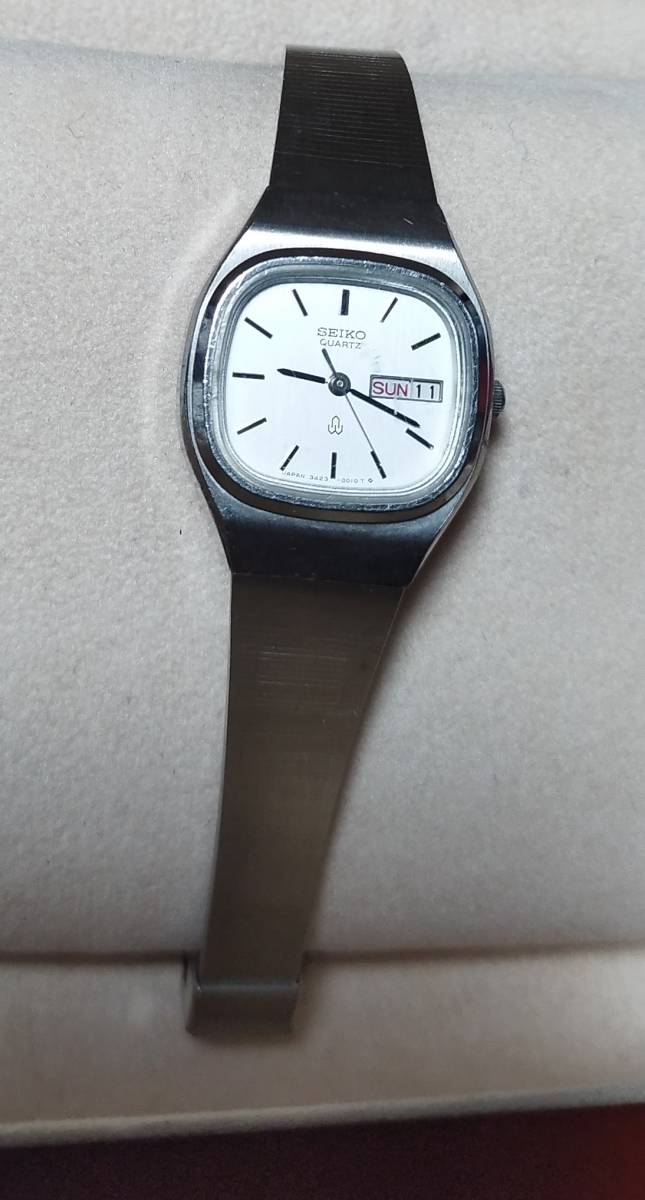 SEIKO QUARTZ JOYFUL QSJ060・3423-5000 セイコー レディース腕時計 カレンダー拍卖