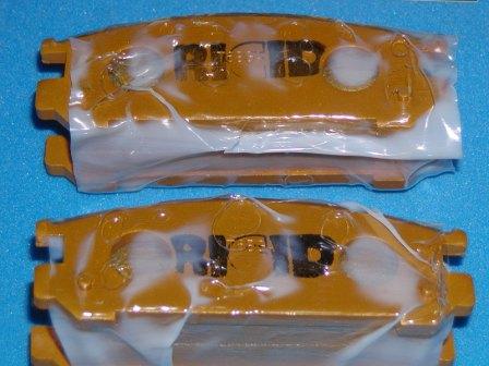 インプレッサ(GC8)リヤフルメタルパッド未使用品拍卖