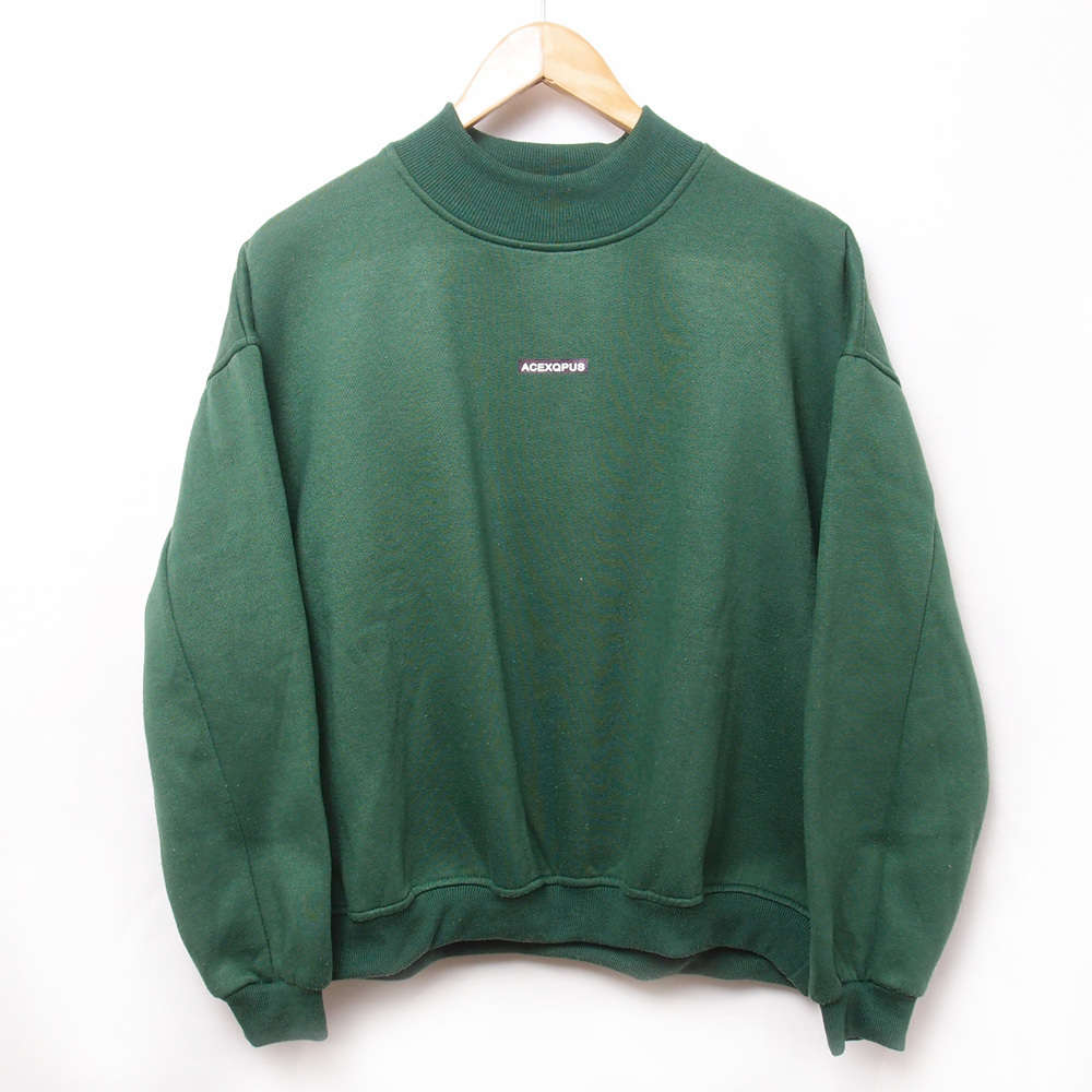 Girly Doll 裏起毛 モックネック ビッグサイズ スウェット レディース拍卖