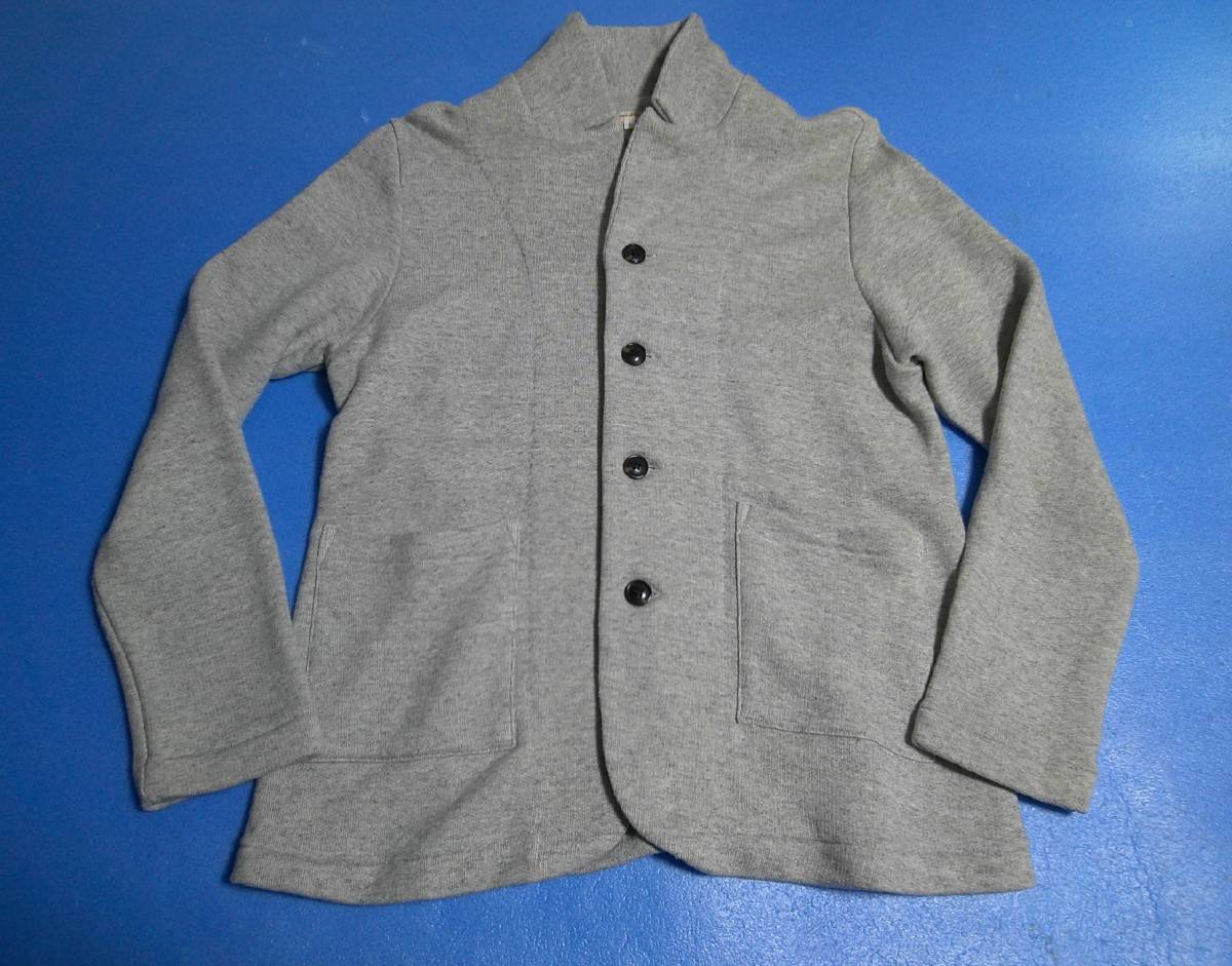 ア ピース オブ ライブラリー  カットソージャケット  グレー  サイズ1 日本製拍卖