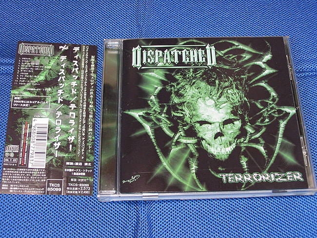 ●メロディックデス DISPATCHED/Terrorizer 帯付・国内盤拍卖